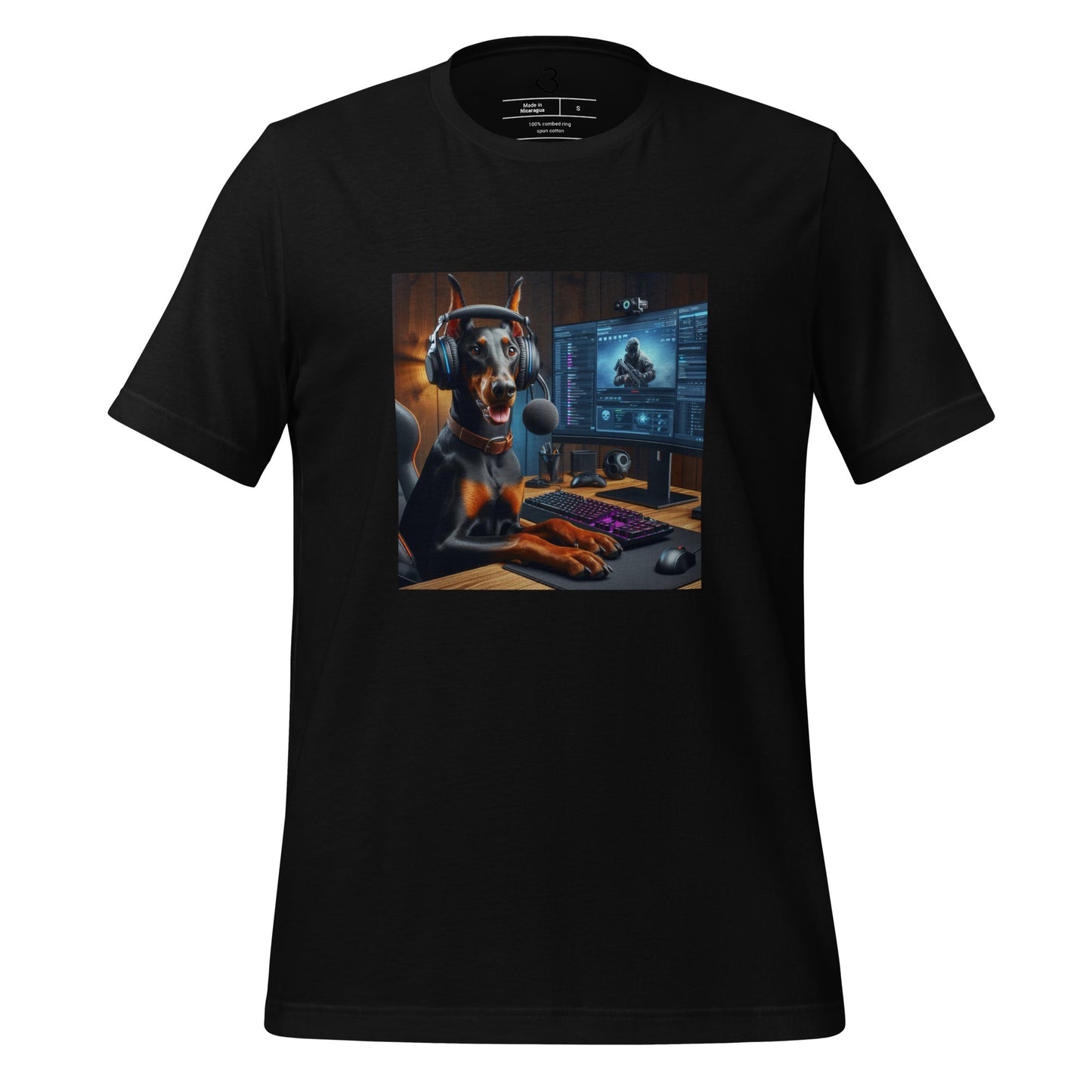 Camiseta Dóberman streamer