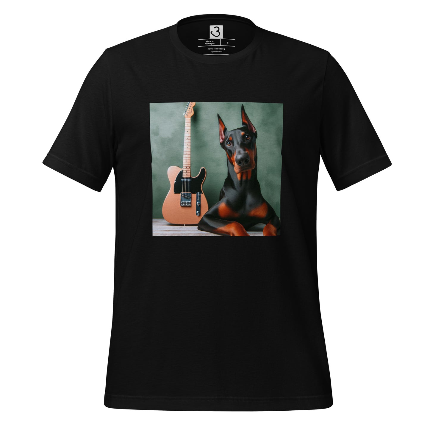 Camiseta Dóberman guitar