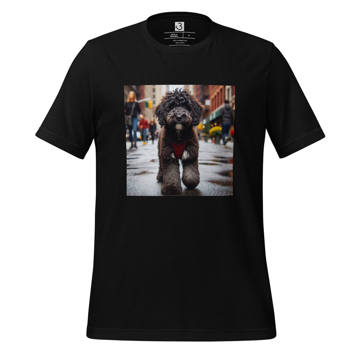 Camiseta water dog walking