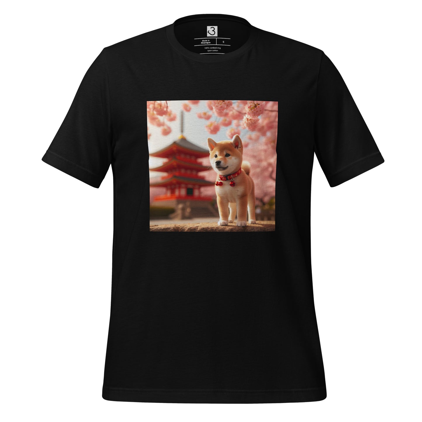 Camiseta shiba inu puppy