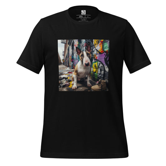Camiseta bull terrier grafiti