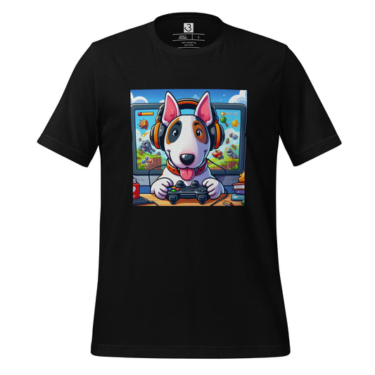 Camiseta bull terrier gamer