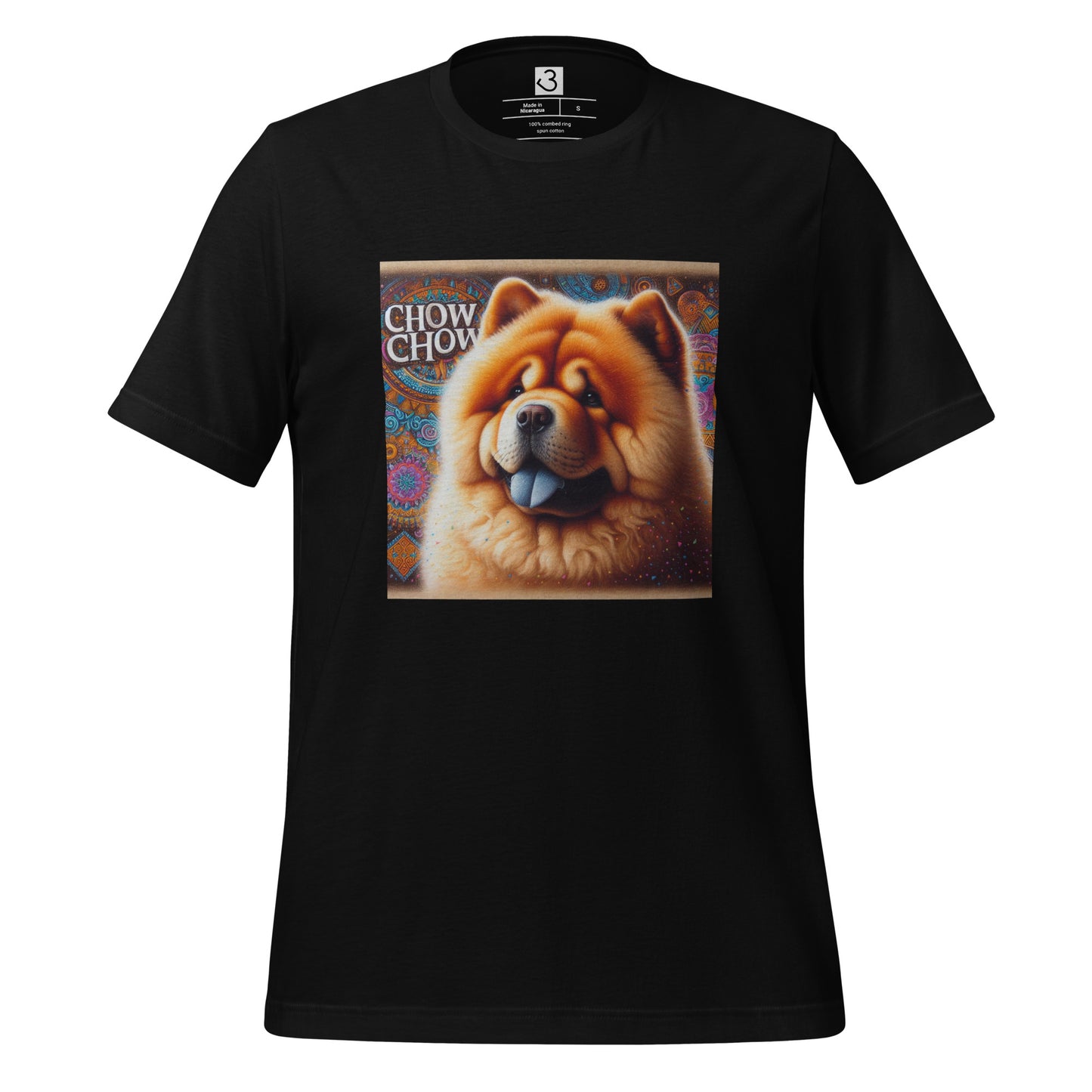 Camiseta chow chow color