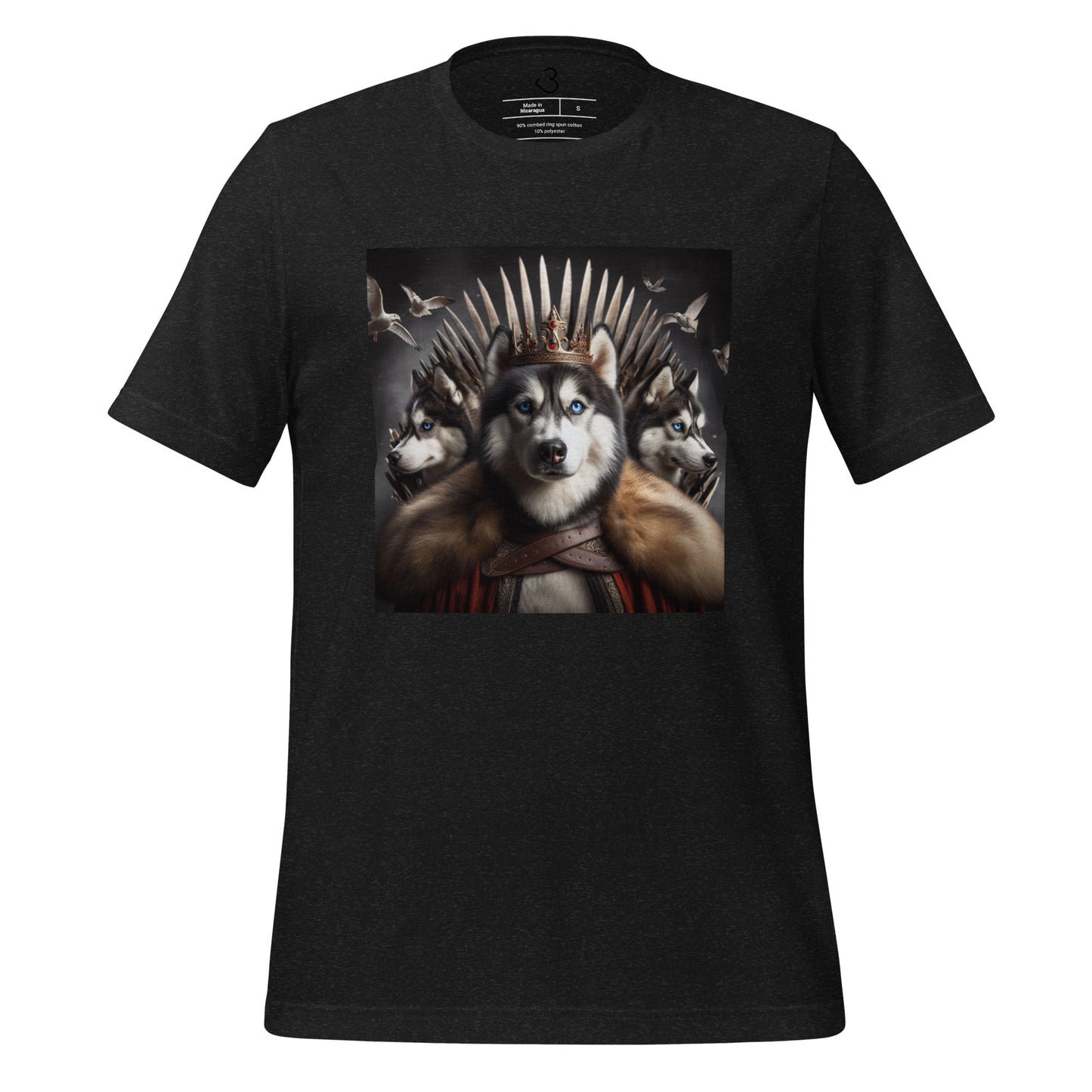 Camiseta husky trono