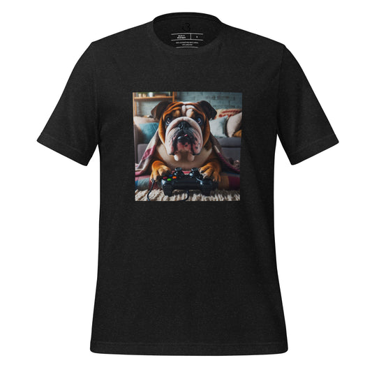 Camiseta bulldog gamer