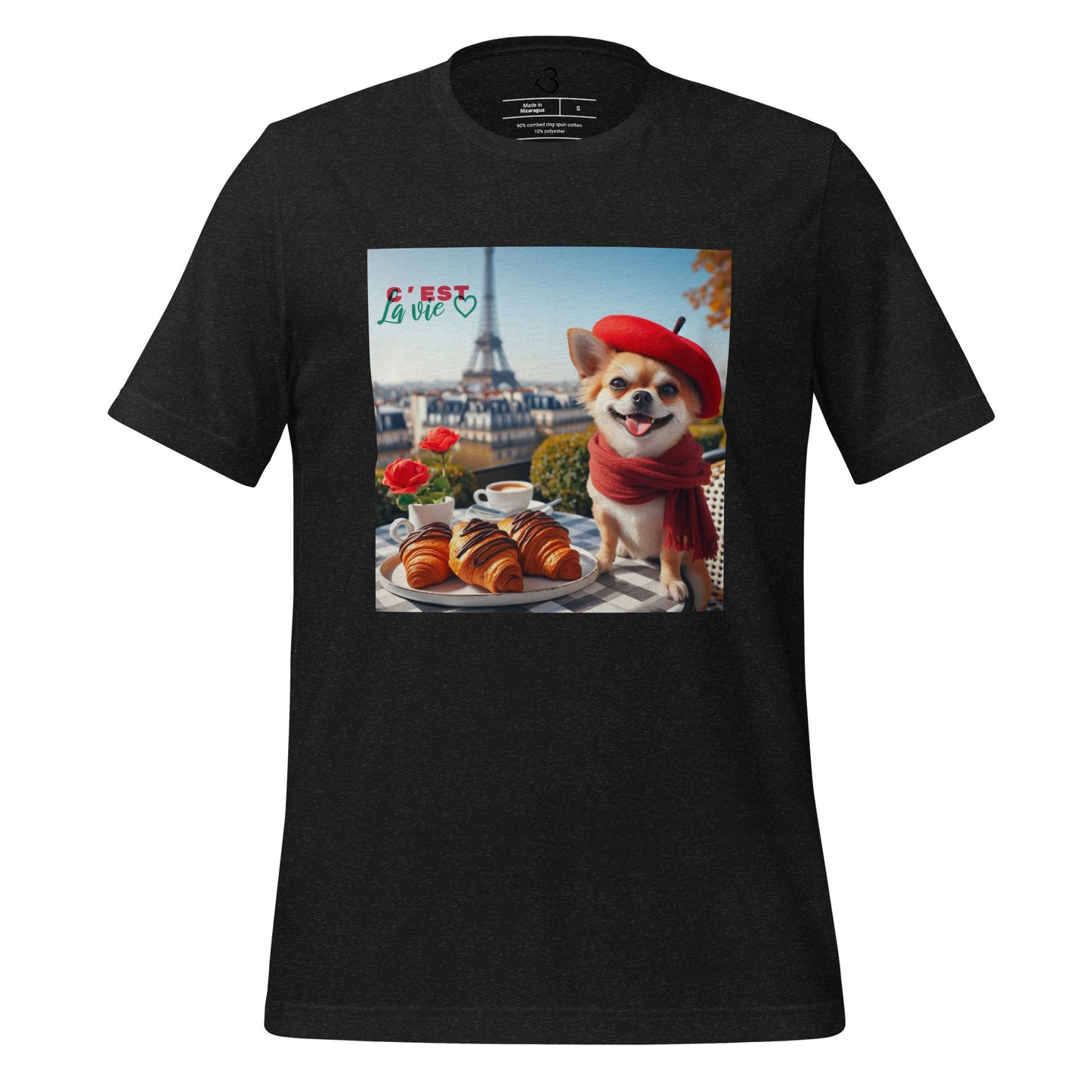 Camiseta chihuahua París