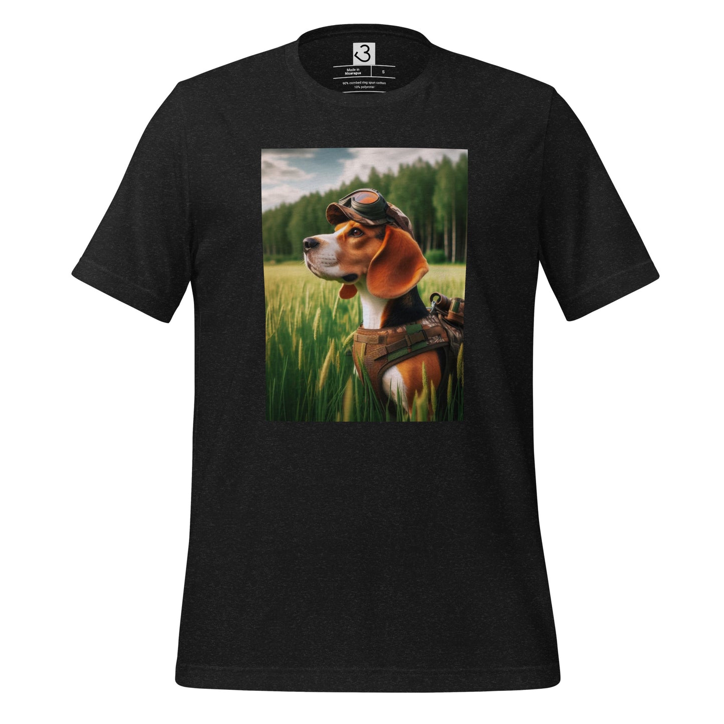 Camiseta beagle cazador