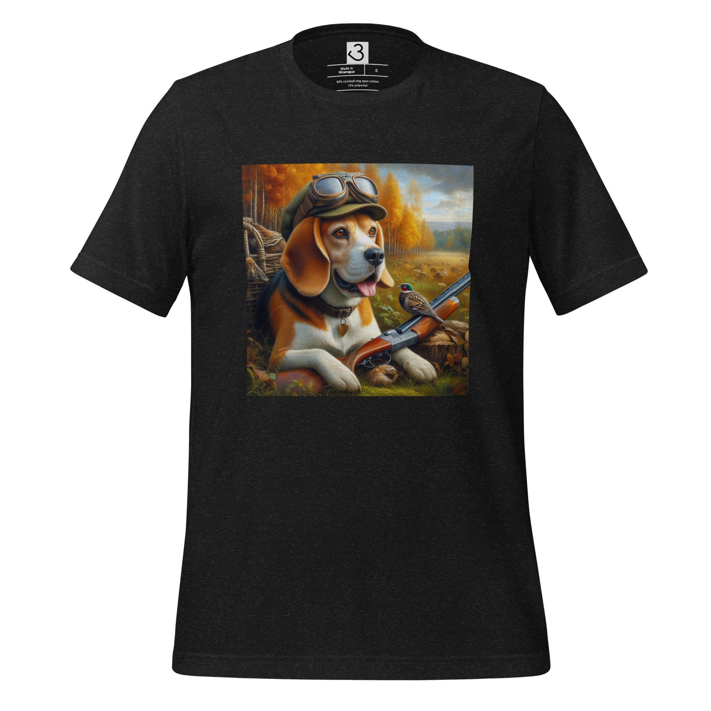 Camiseta beagle campo