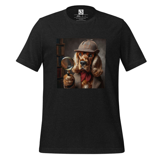 Camiseta  cocker detective