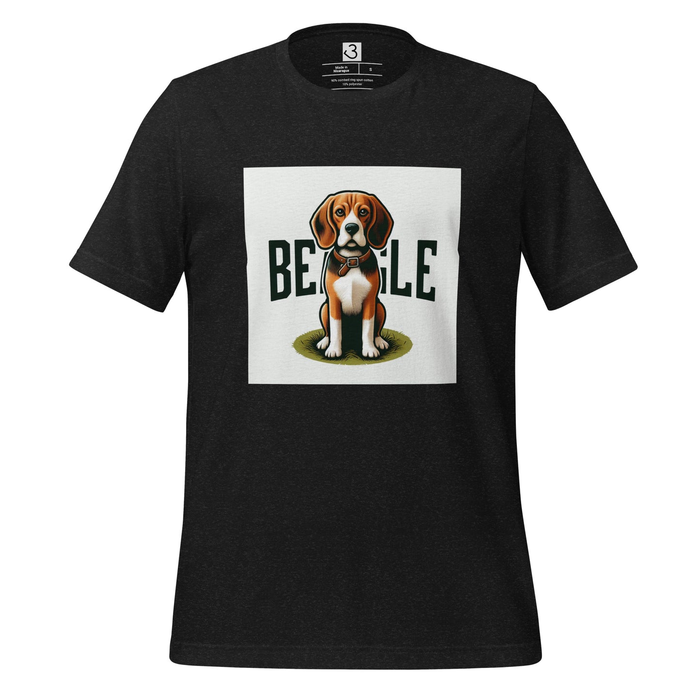 Camiseta beagle letras