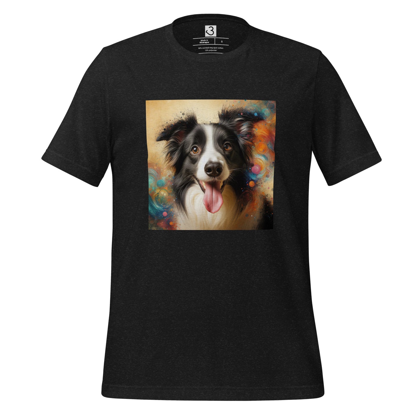 Camiseta collie art