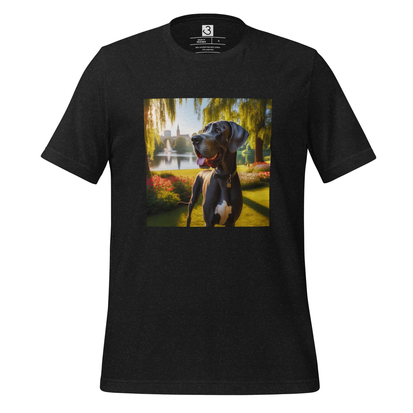 Camiseta gran danés parque