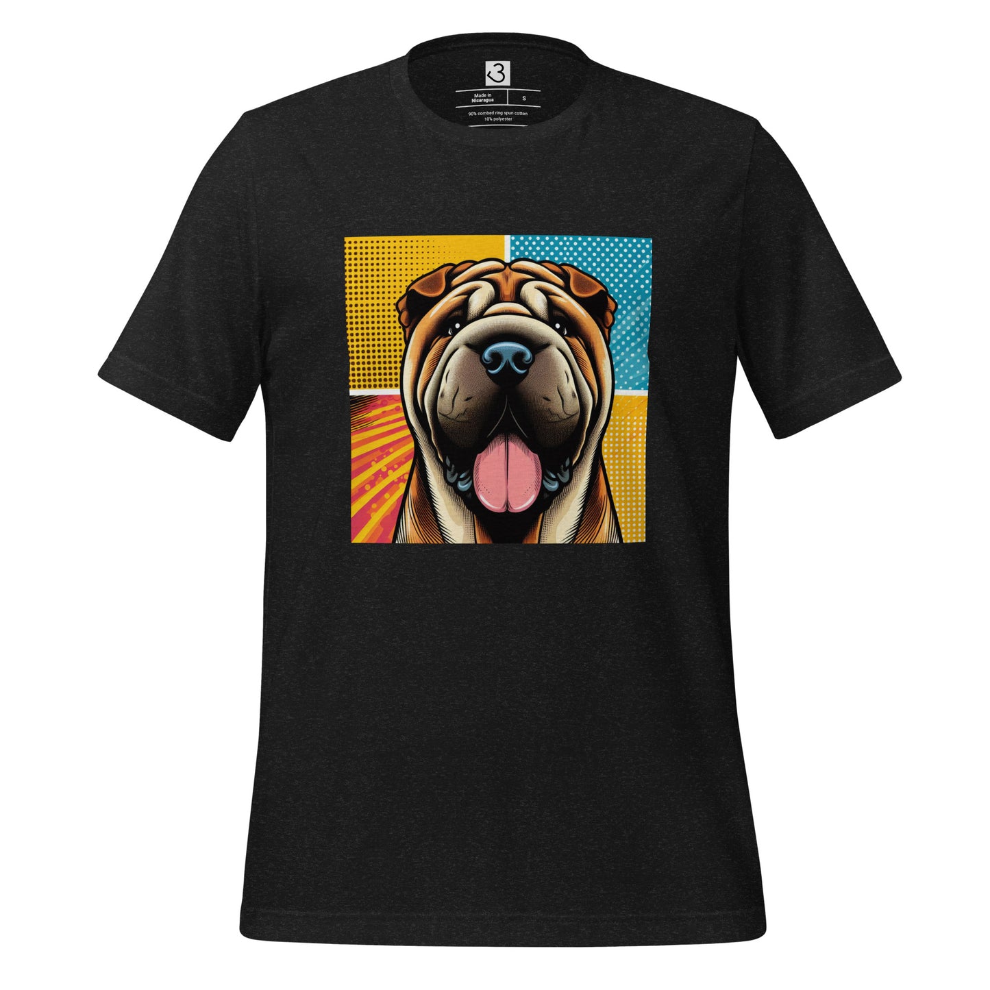 Camiseta shar pei art