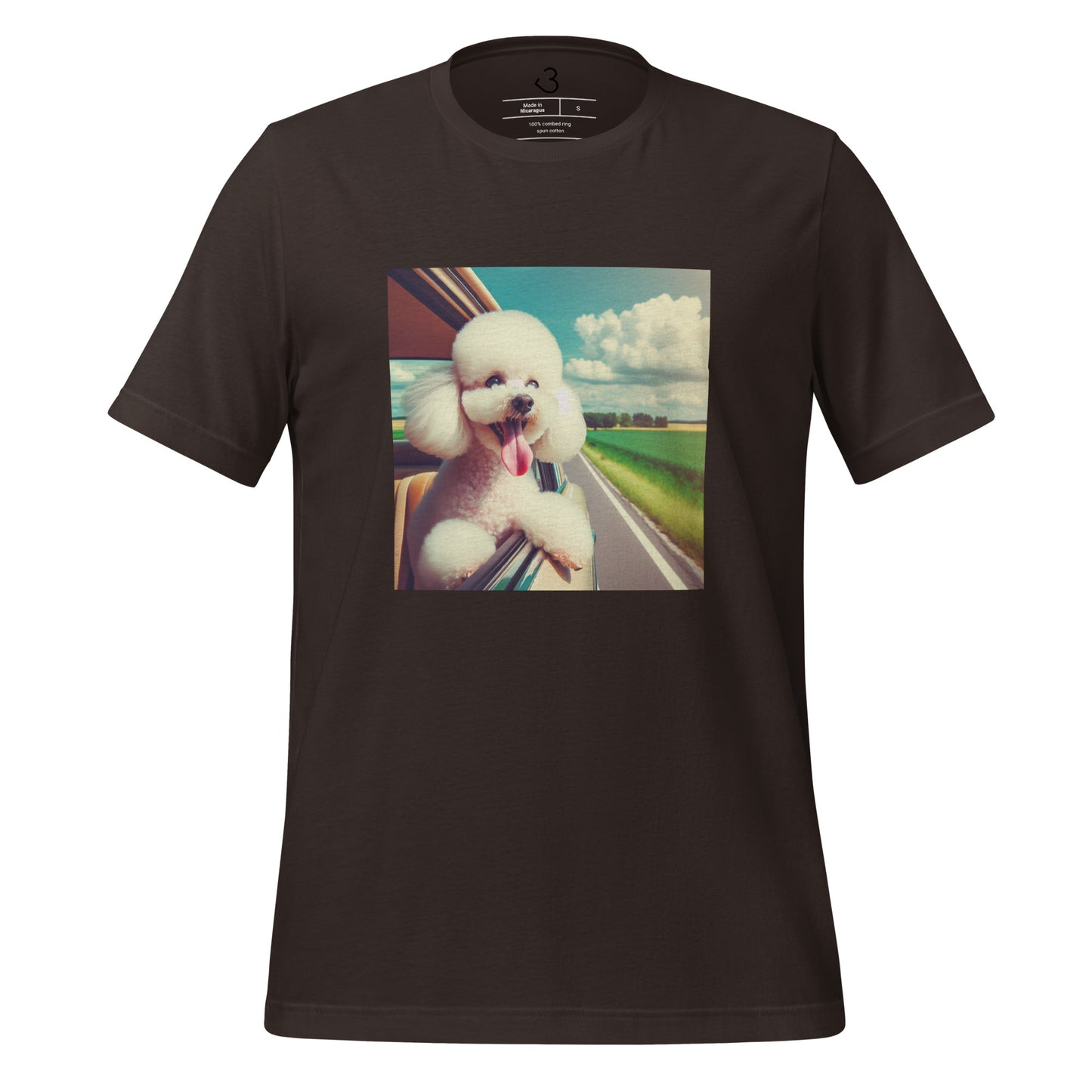 Camiseta caniche freedom