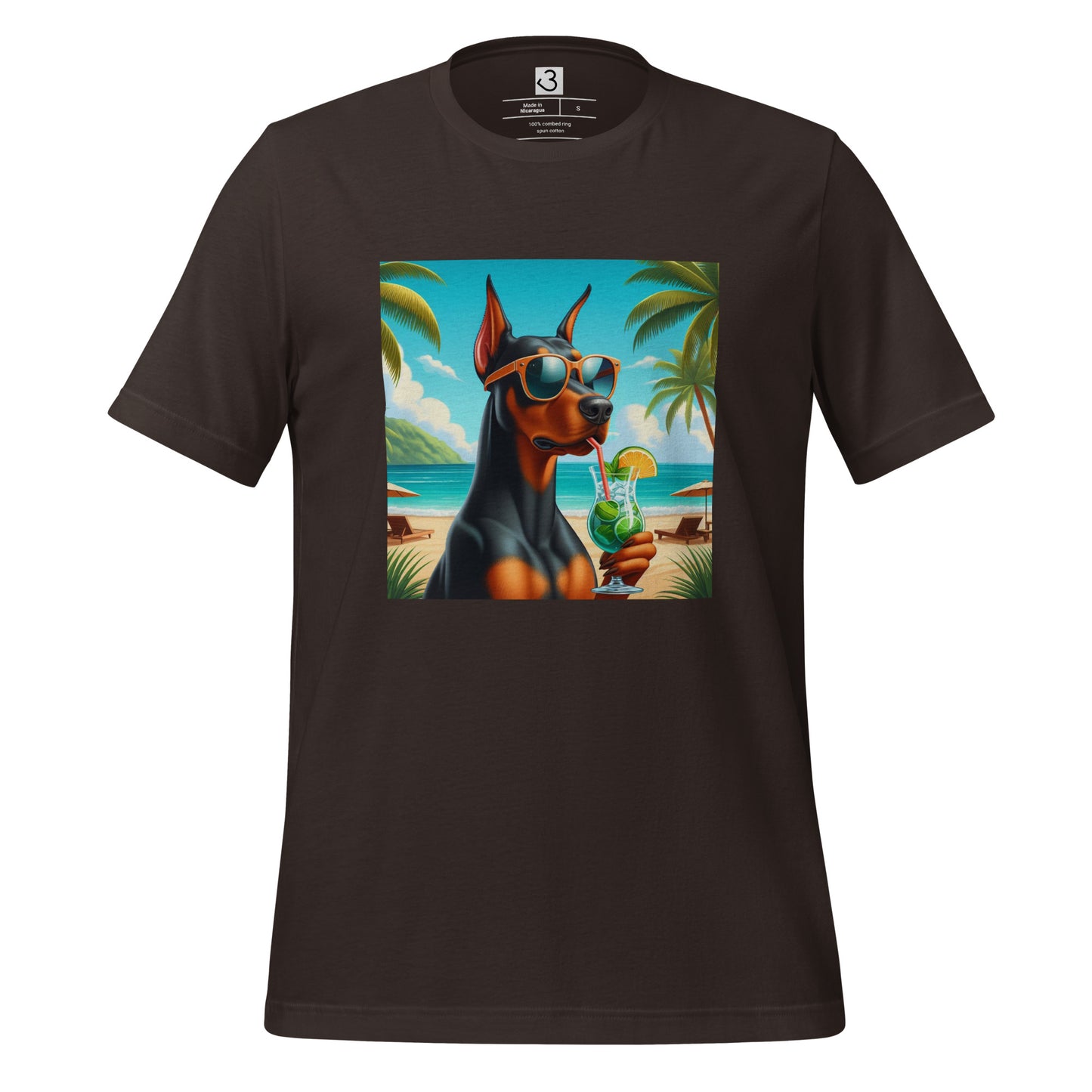 Camiseta Dóberman caribe