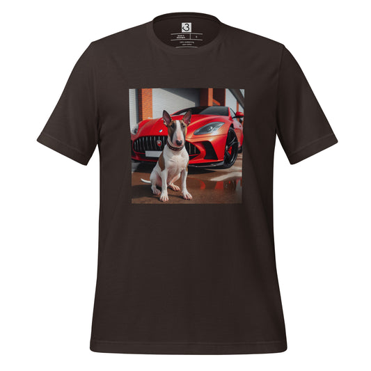 Camiseta bull terrier car