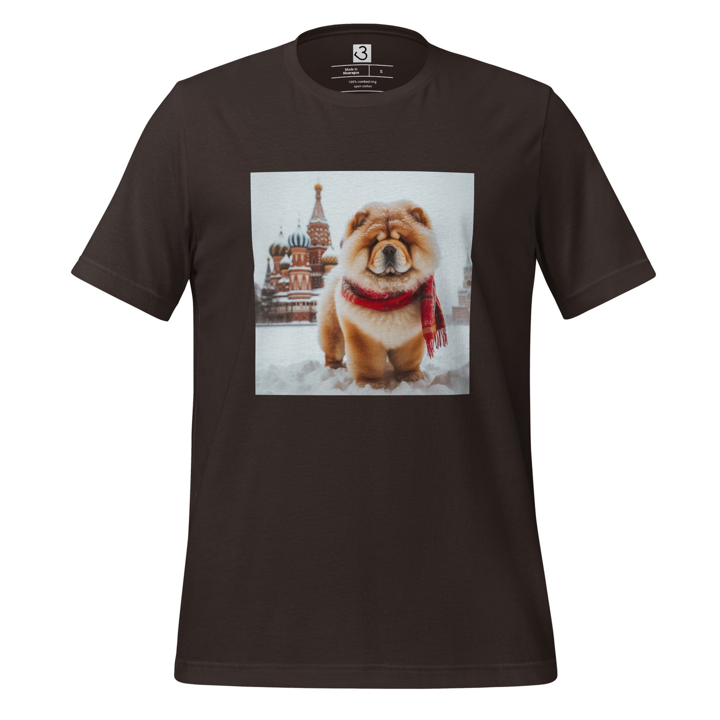 Camiseta chow chow Rusia