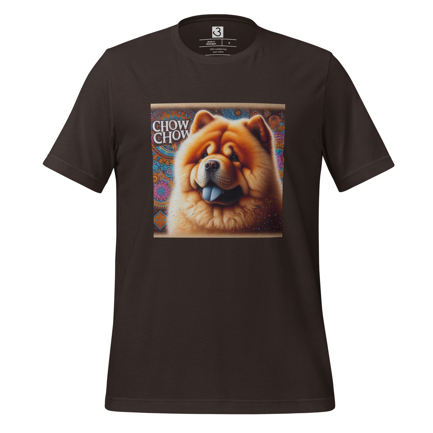 Camiseta chow chow color