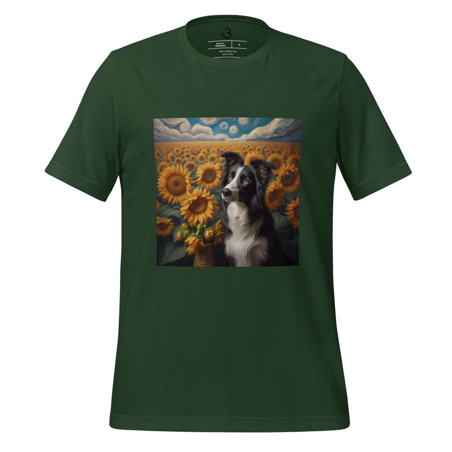 Camiseta collie gira-dog