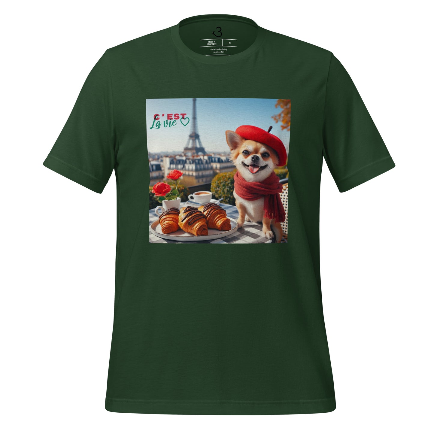 Camiseta chihuahua París