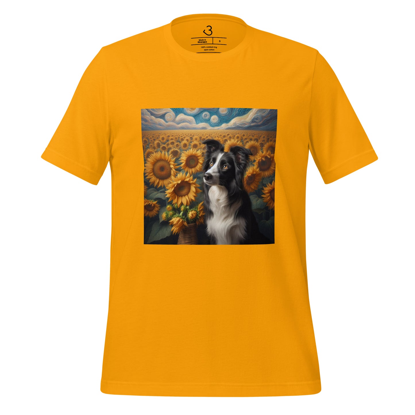 Camiseta collie gira-dog