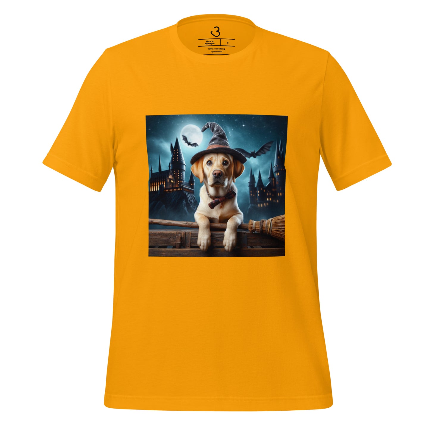 Camiseta labrador Hogwarts