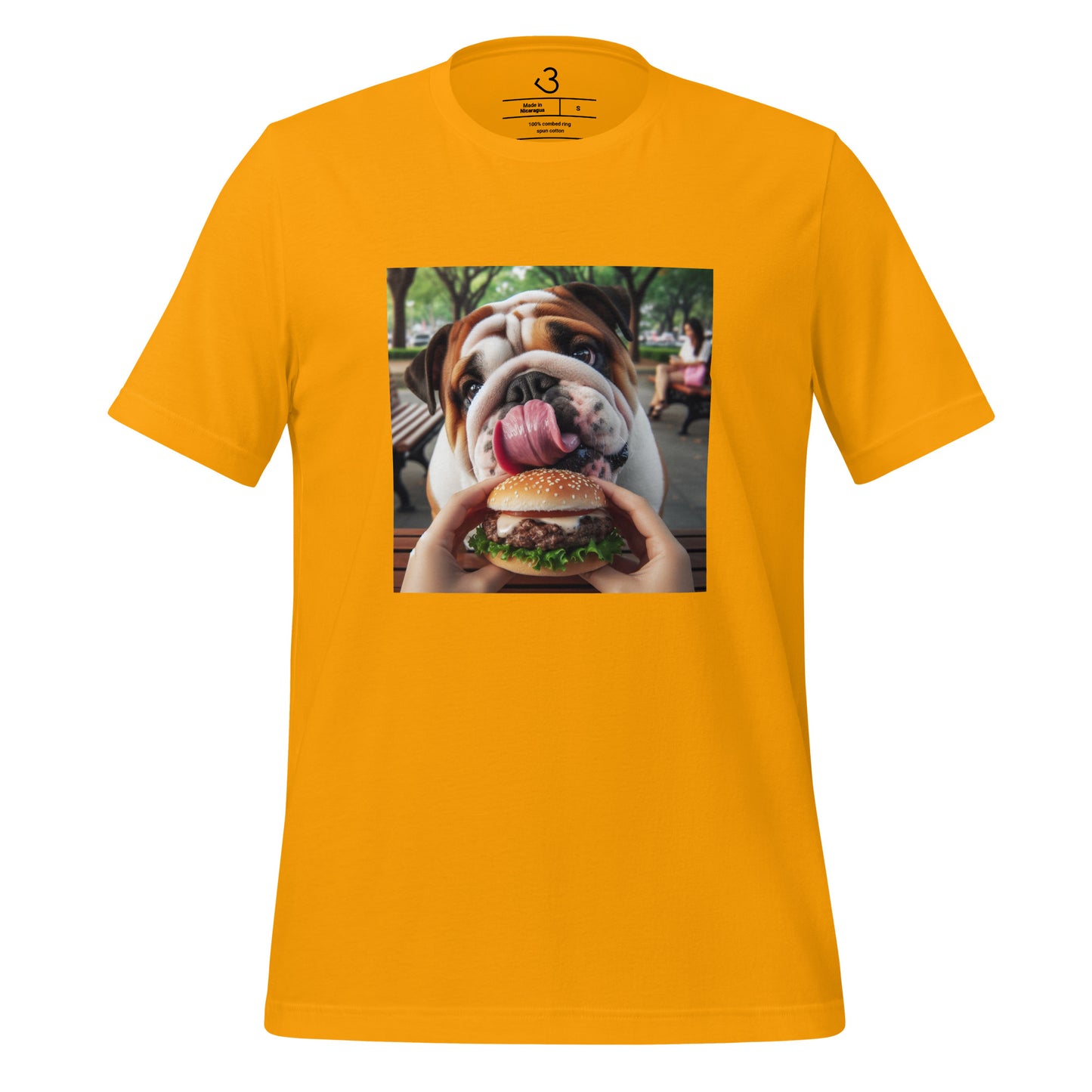 Camiseta bulldog hungry