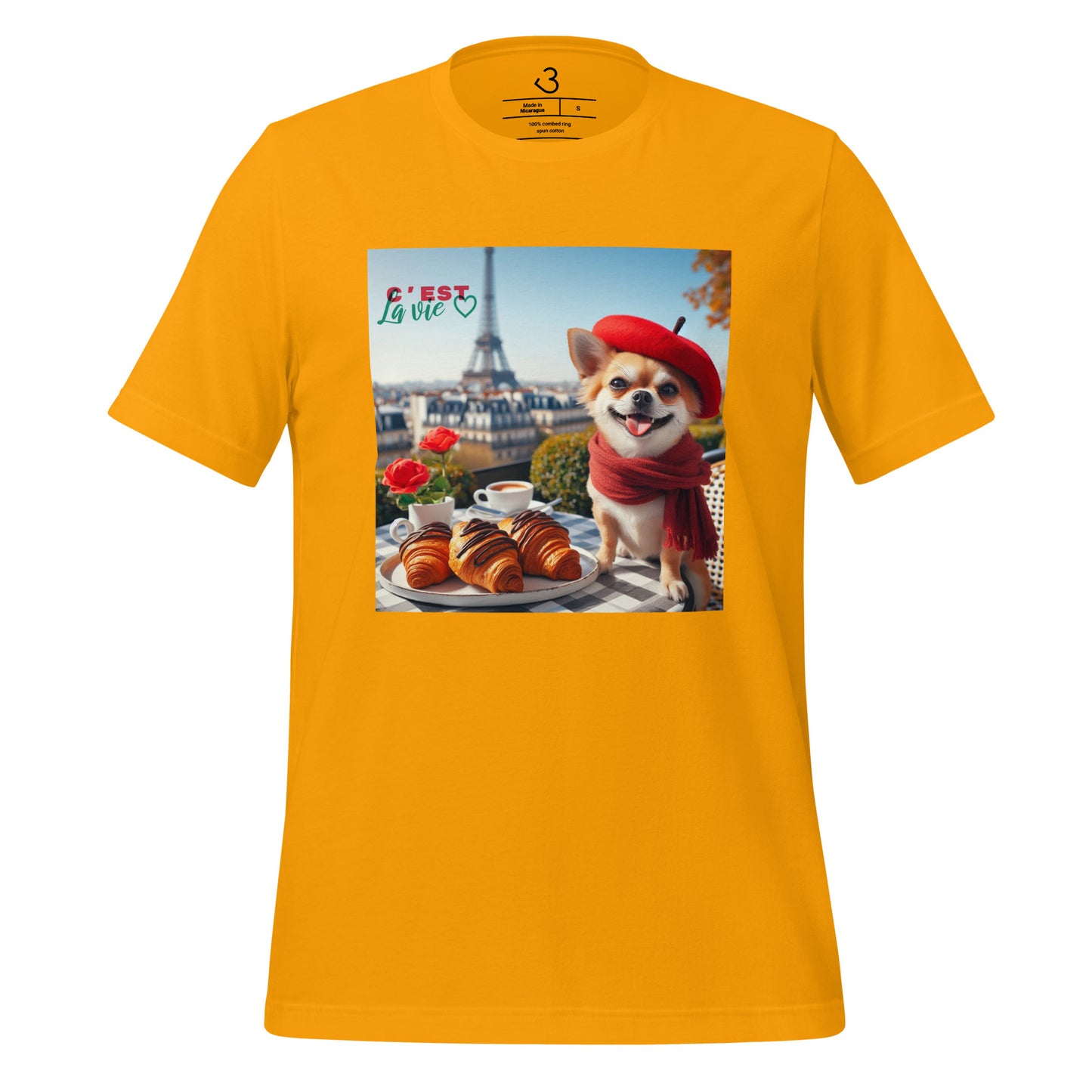 Camiseta chihuahua París