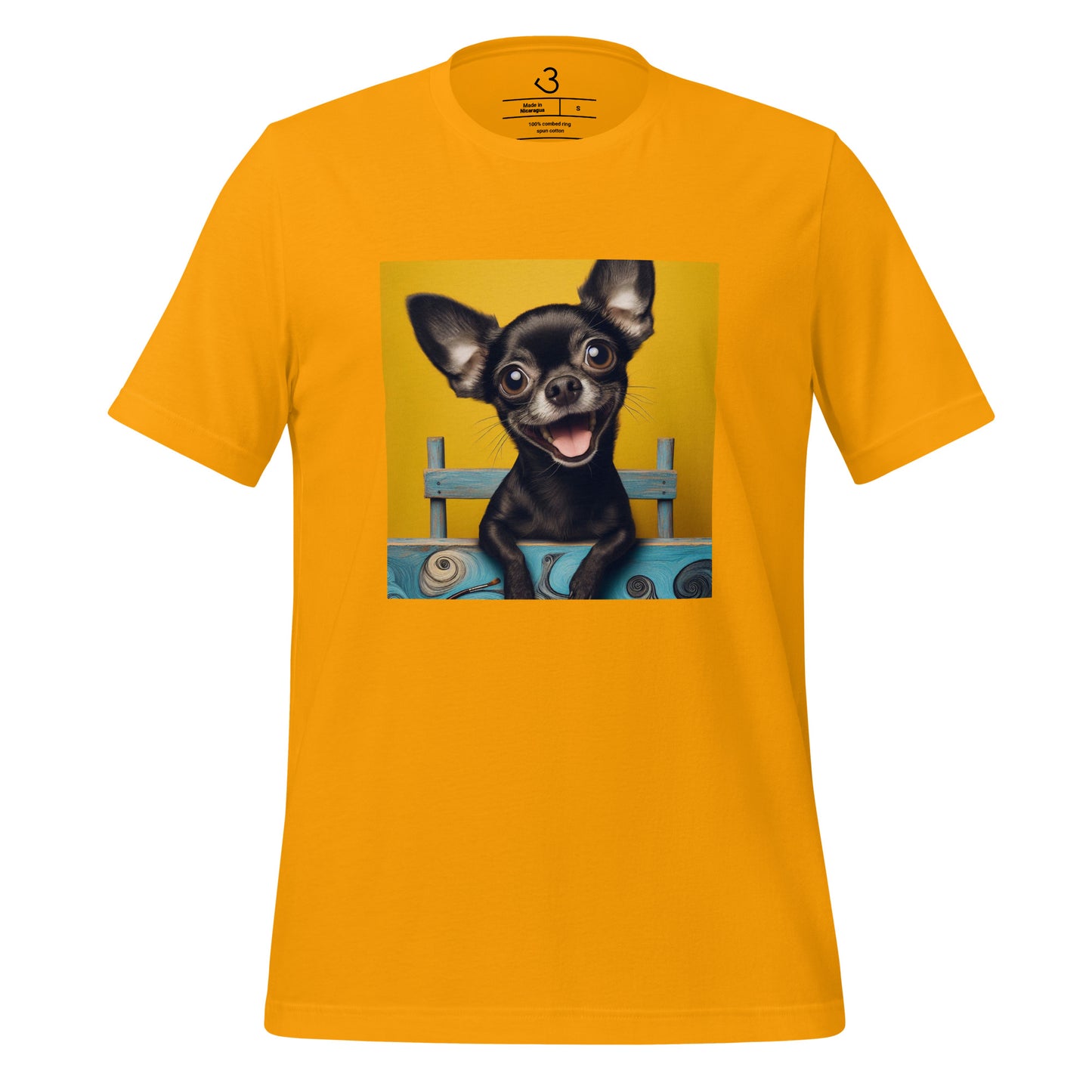 Camiseta chihuahua happy