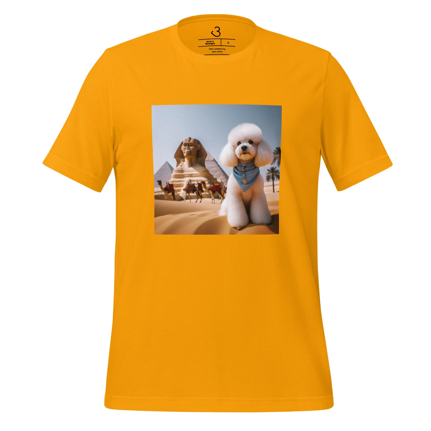 Camiseta caniche Egipto