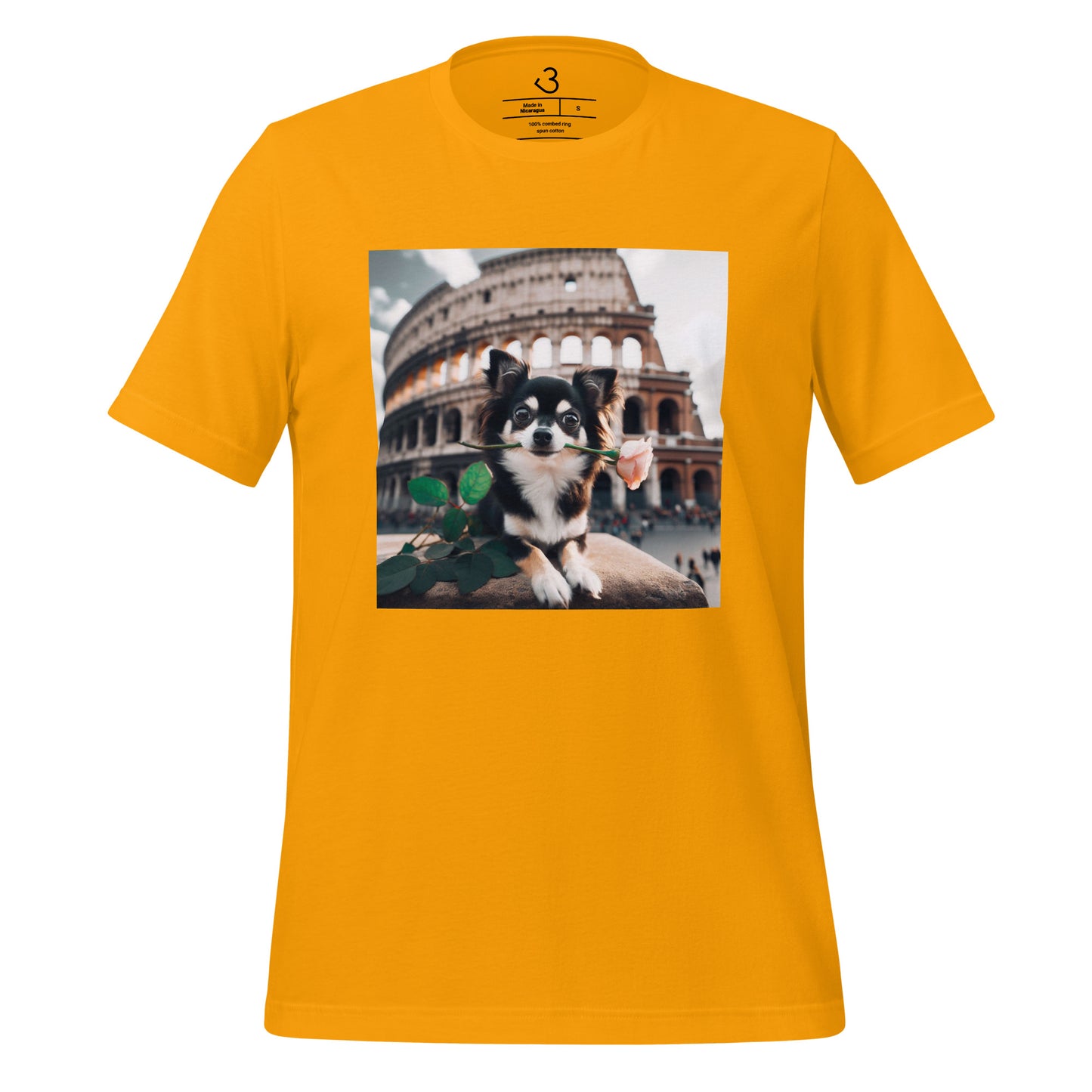 Camiseta chihuahua viajero