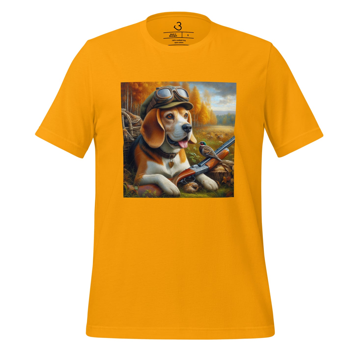 Camiseta beagle campo