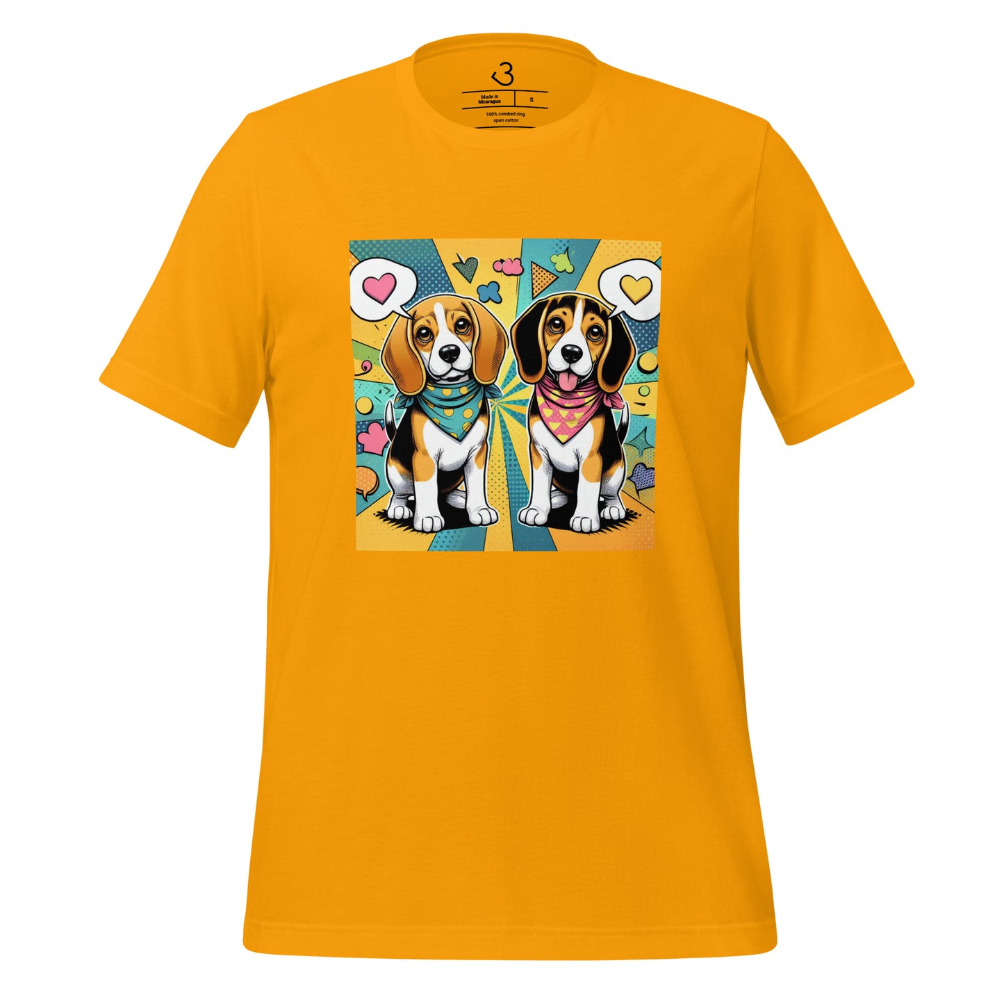 Camiseta beagle love