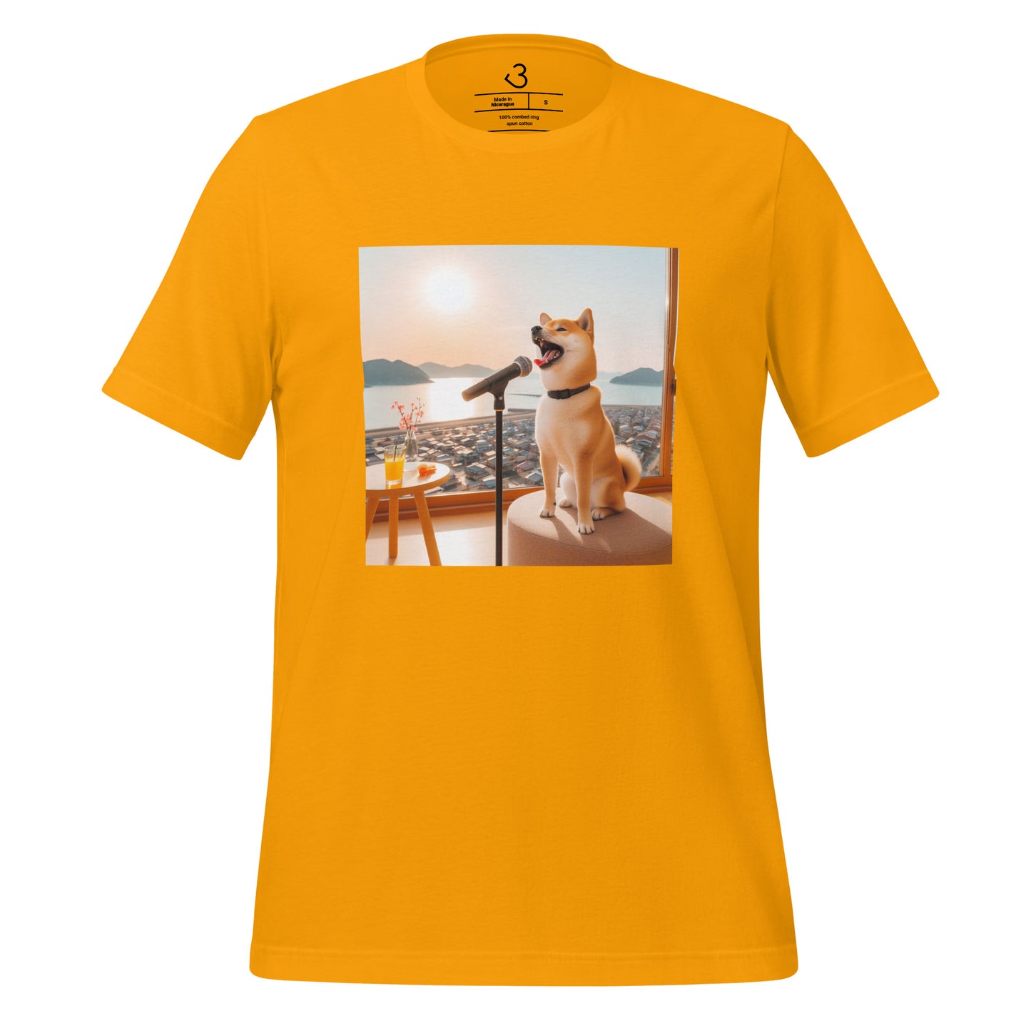 Camiseta shiba inu singer