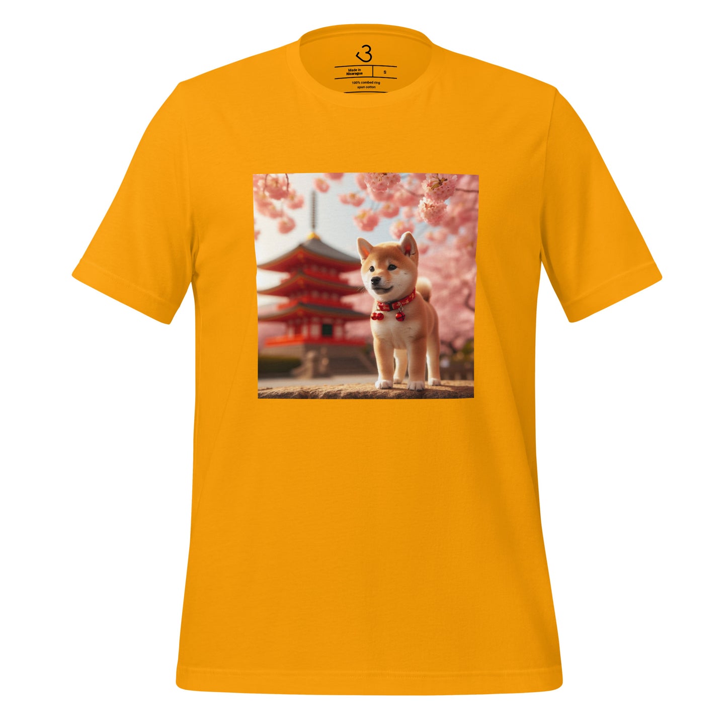 Camiseta shiba inu puppy