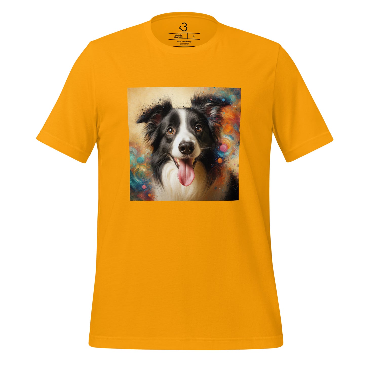 Camiseta collie art