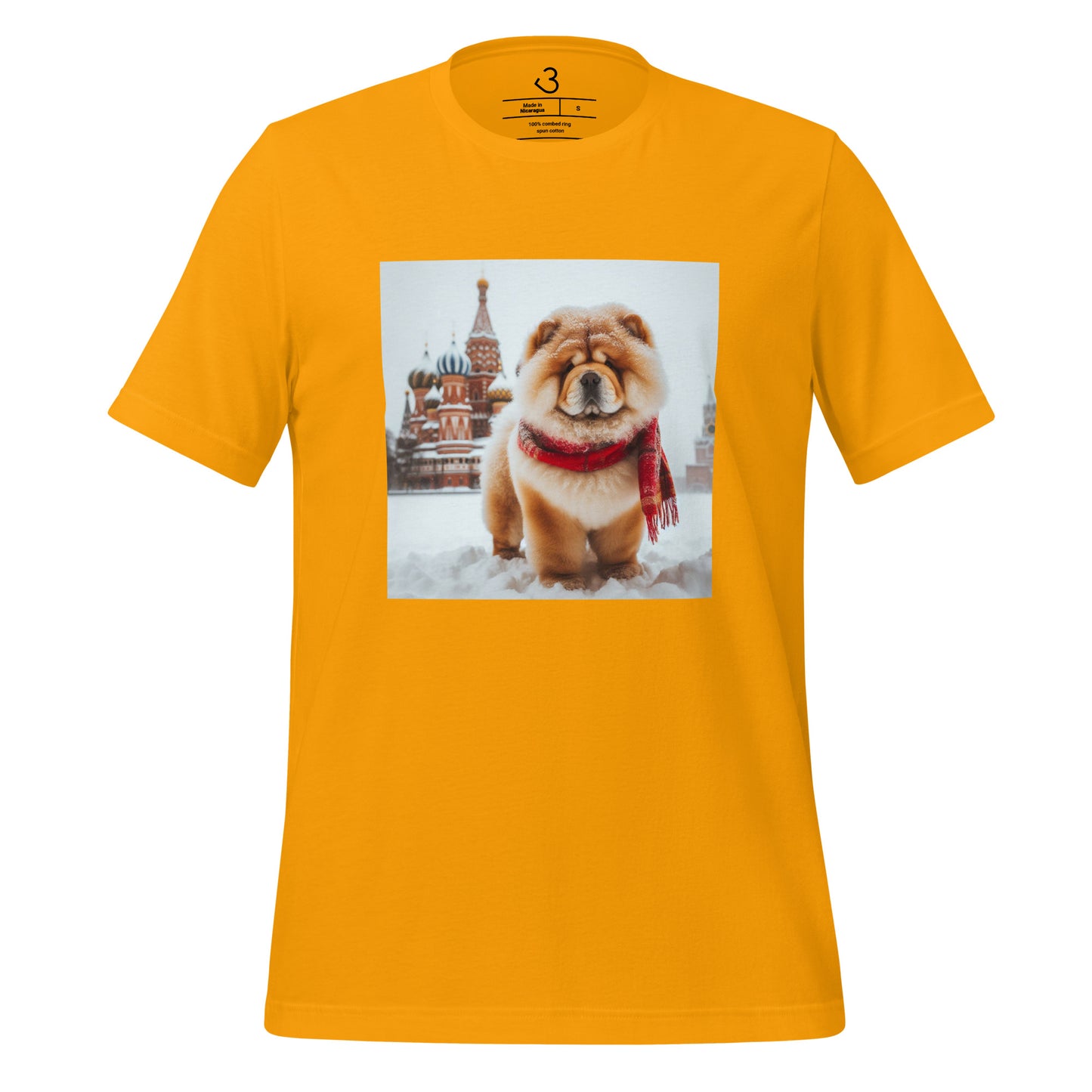 Camiseta chow chow Rusia