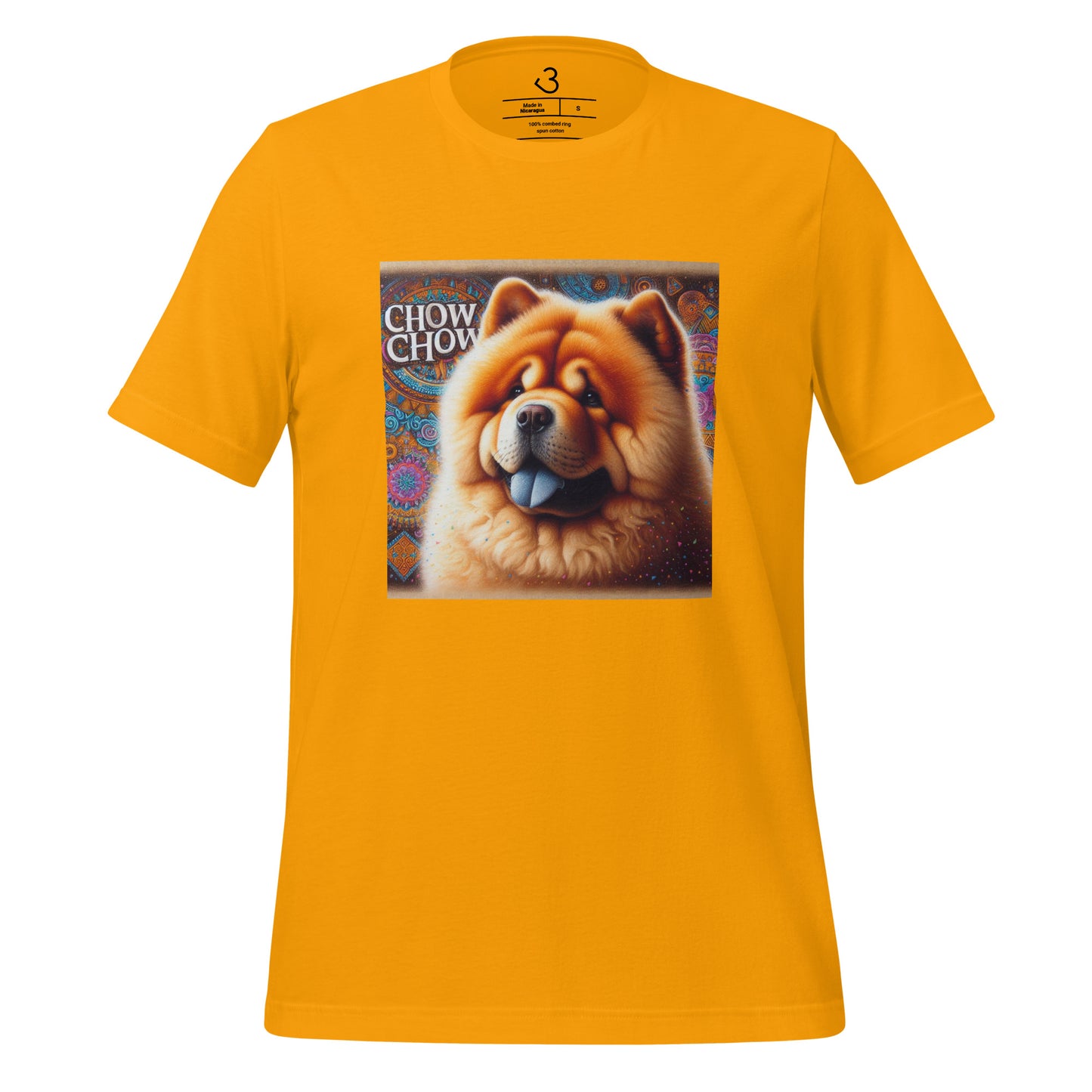 Camiseta chow chow color