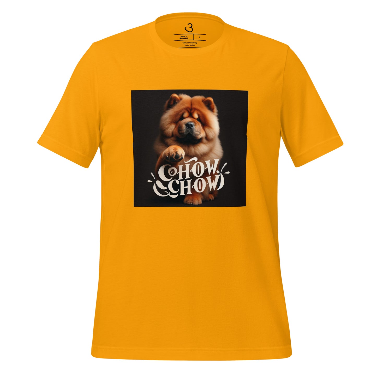 Camiseta chow chow name