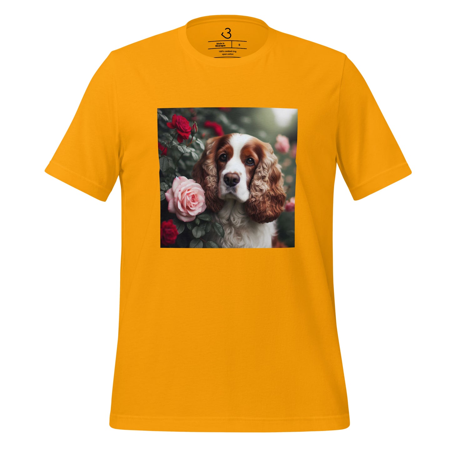 Camiseta cocker rosal