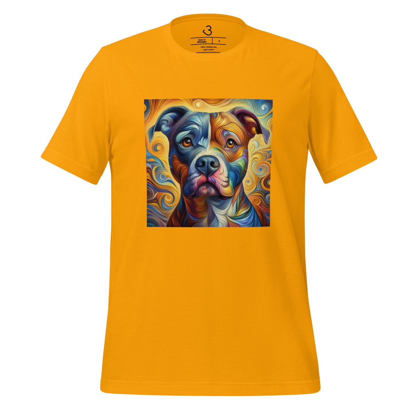 Camiseta pitbull color