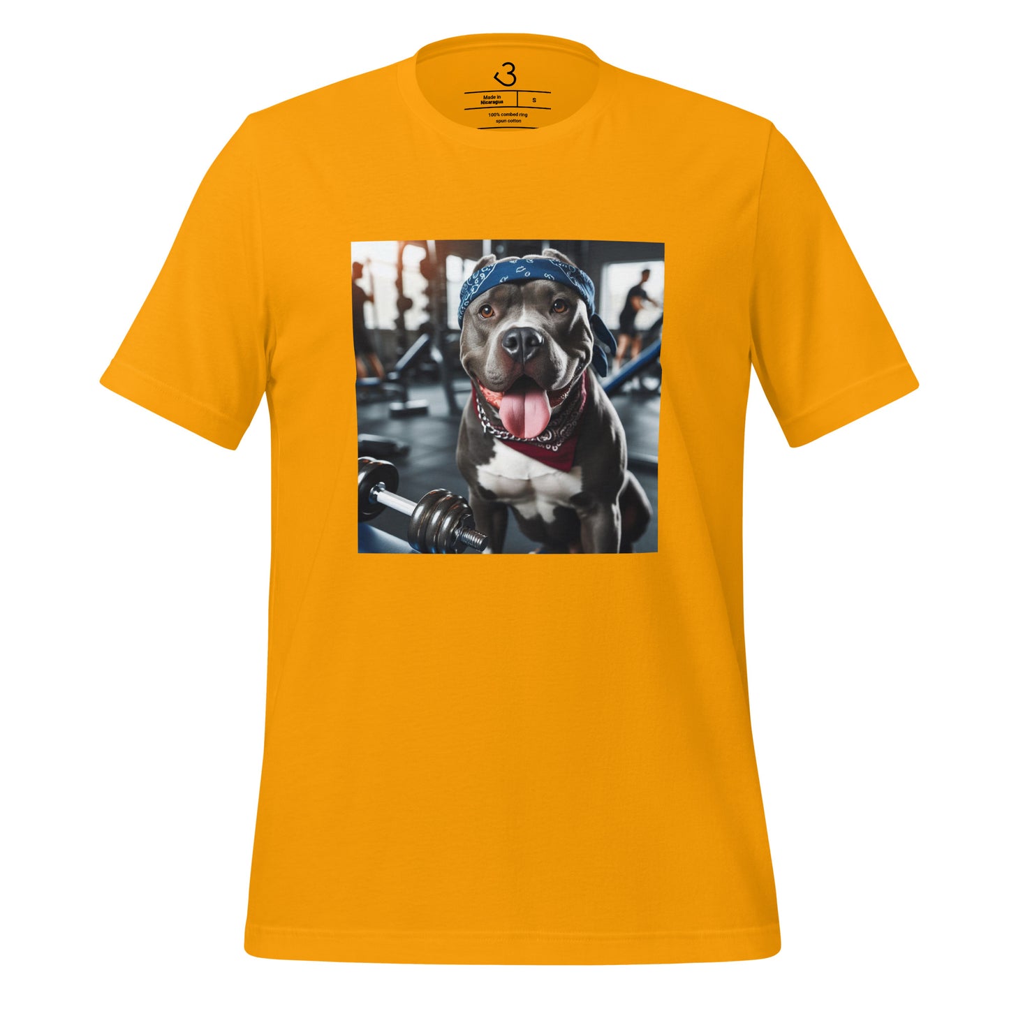 Camiseta pitbull gym