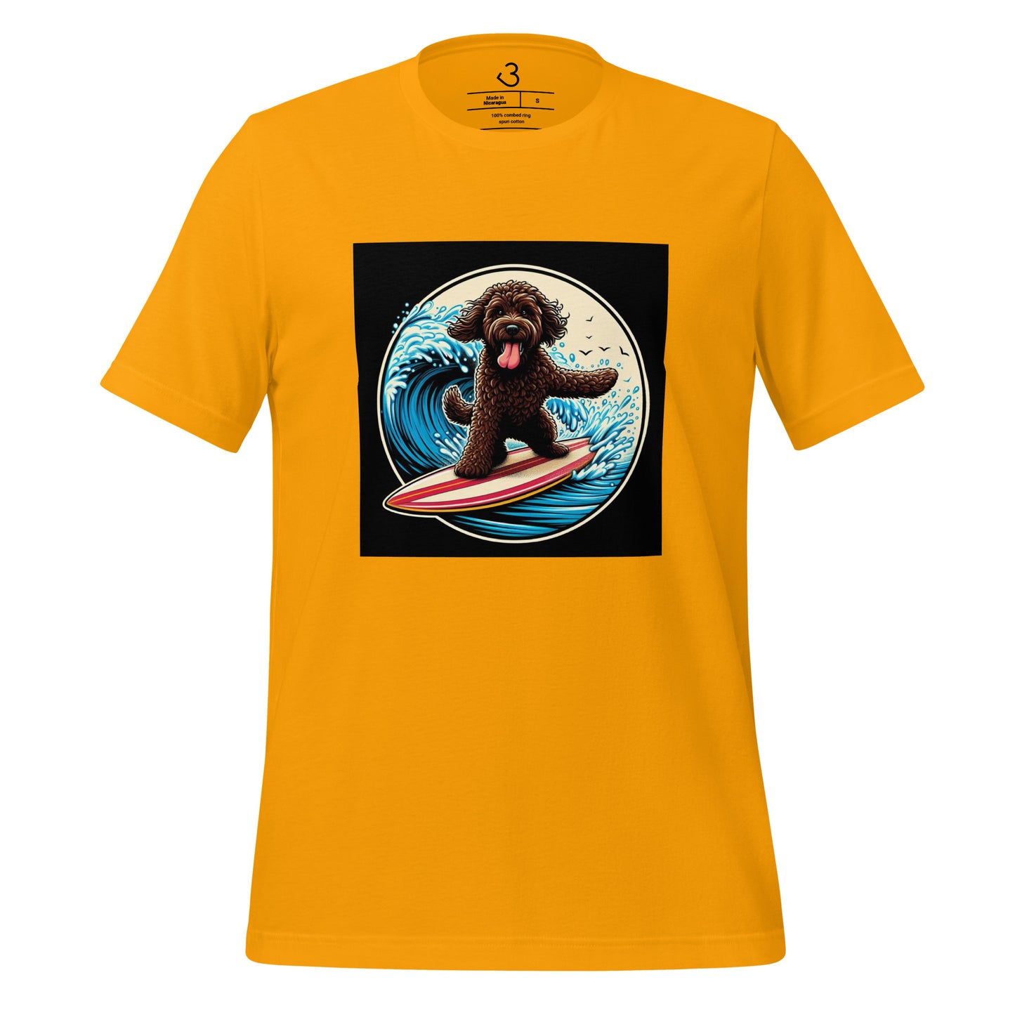 Camiseta water dog Amazing waves