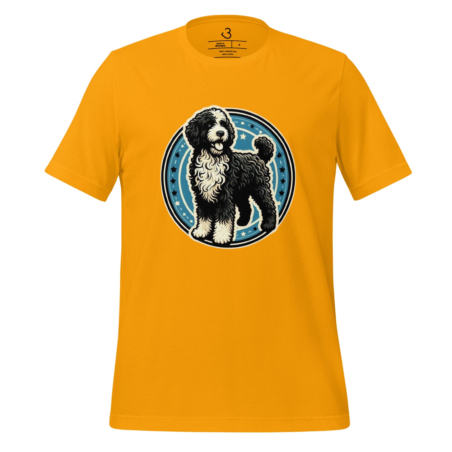 Camiseta water dog yellow