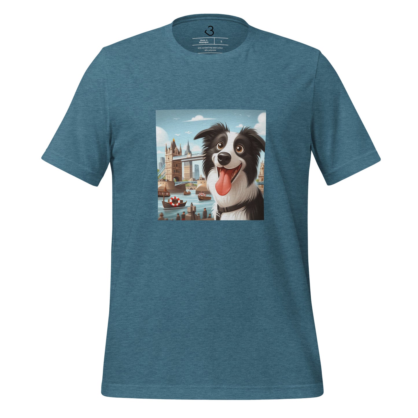 Camiseta collie Londres