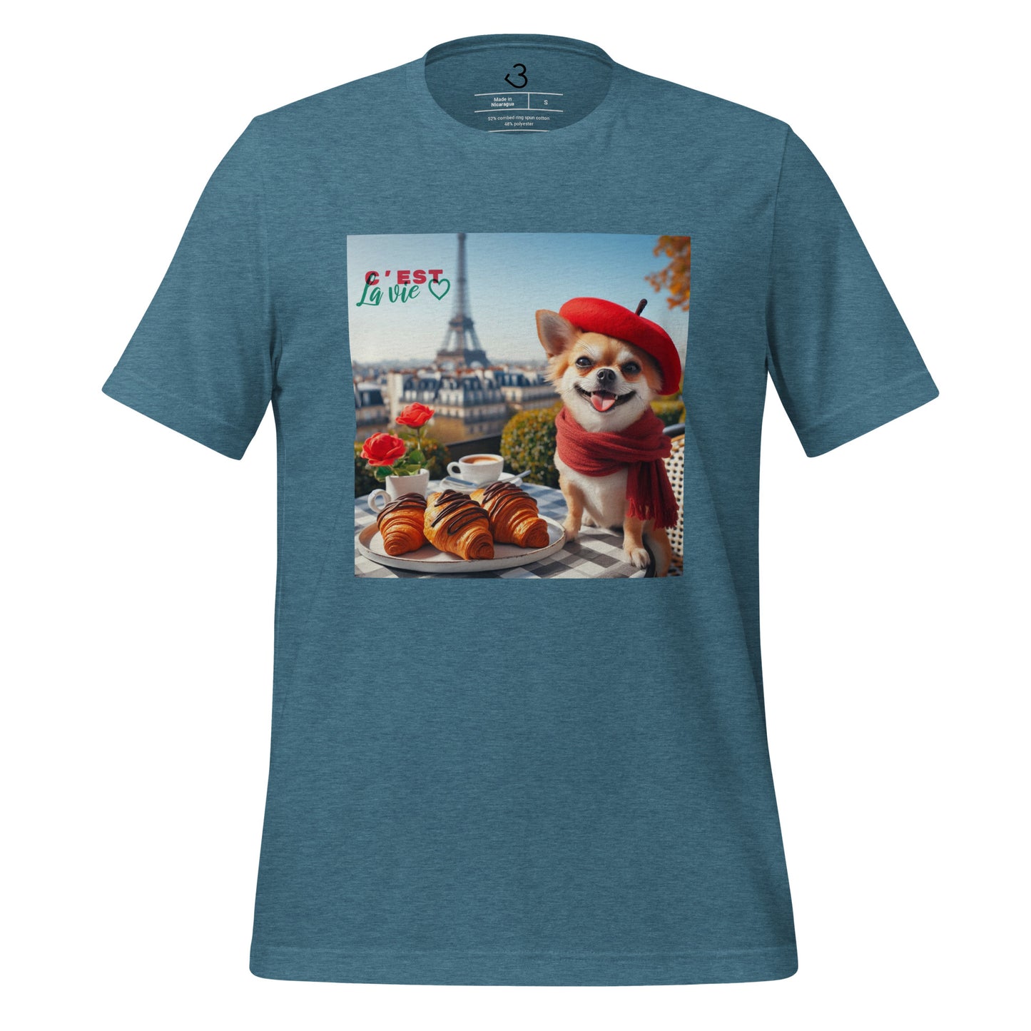 Camiseta chihuahua París