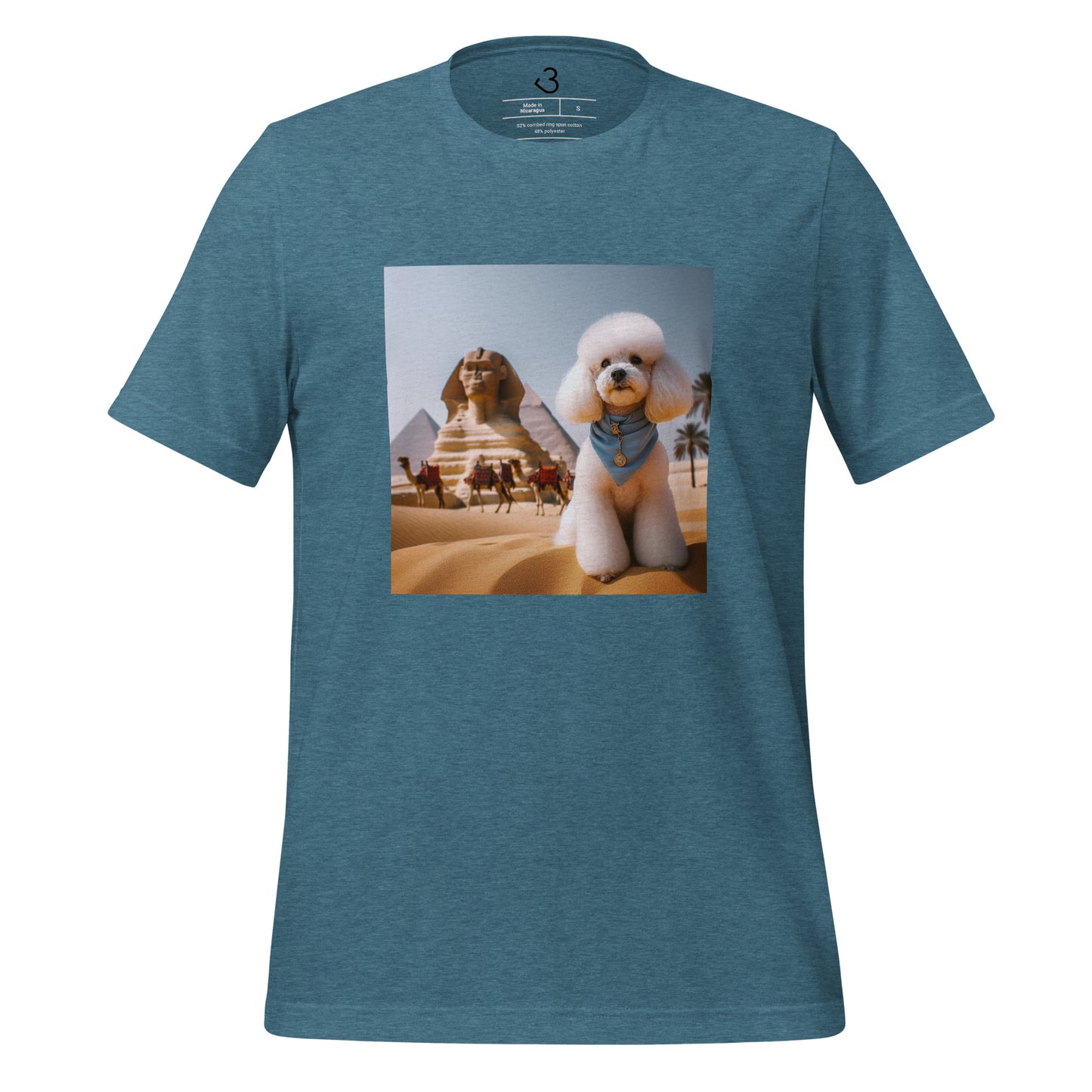 Camiseta caniche Egipto