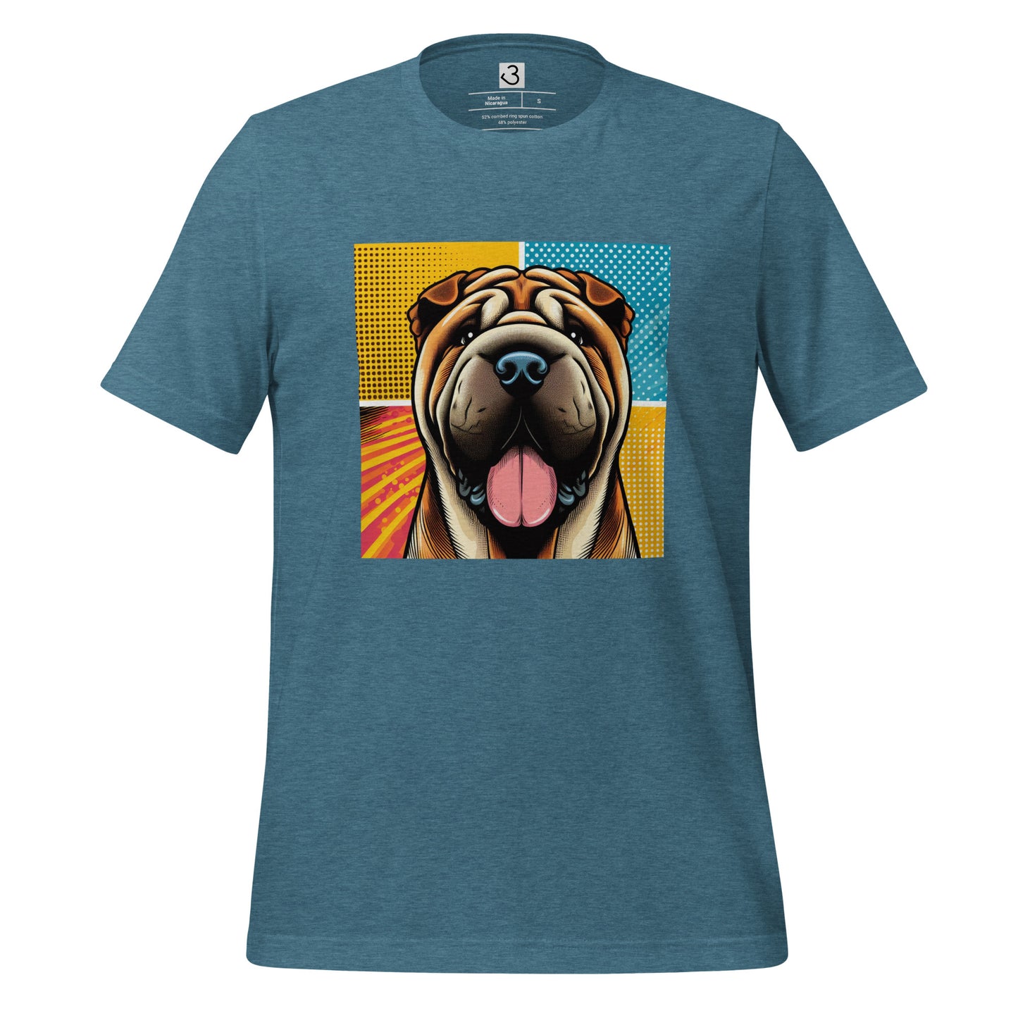 Camiseta shar pei art