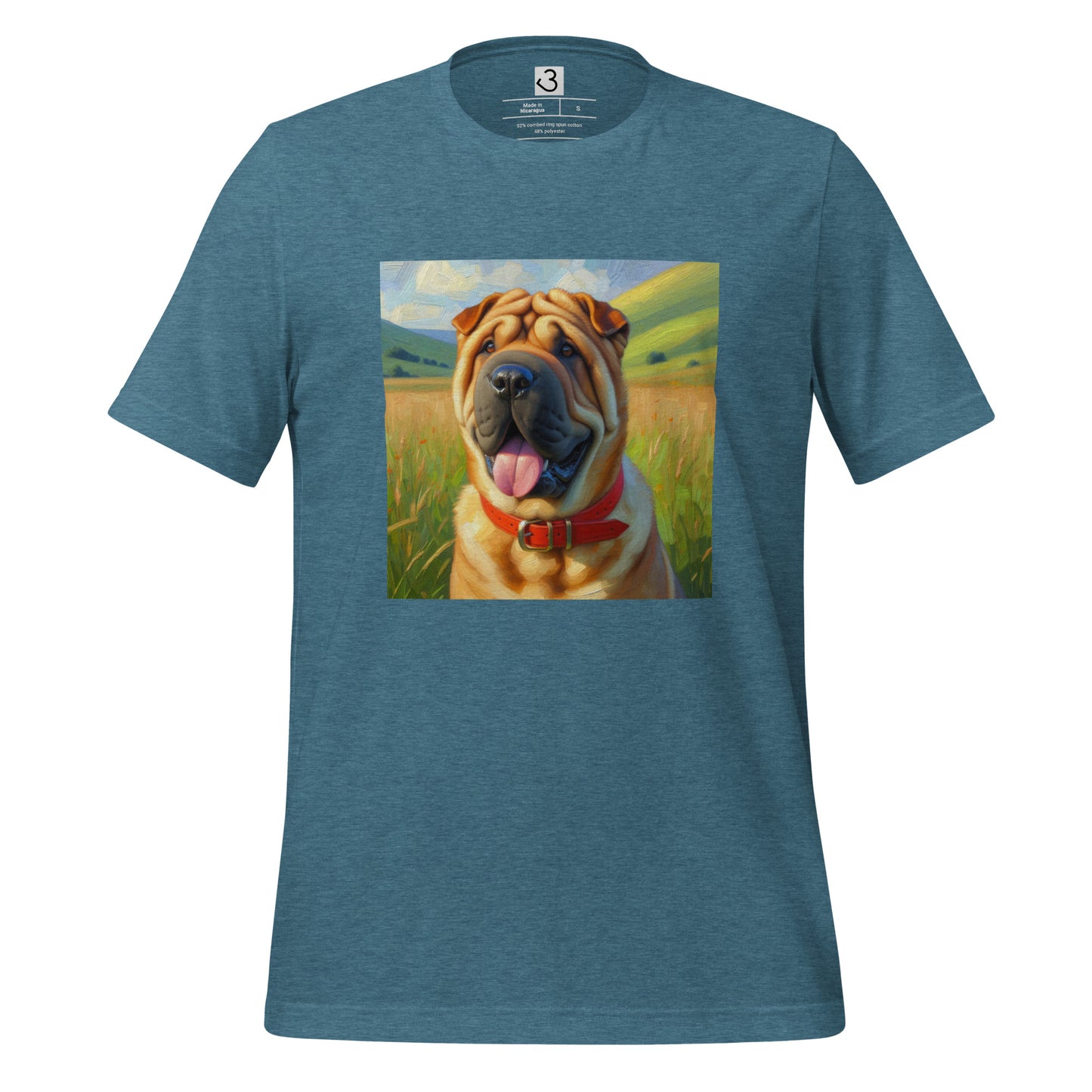 Camiseta shar pei power