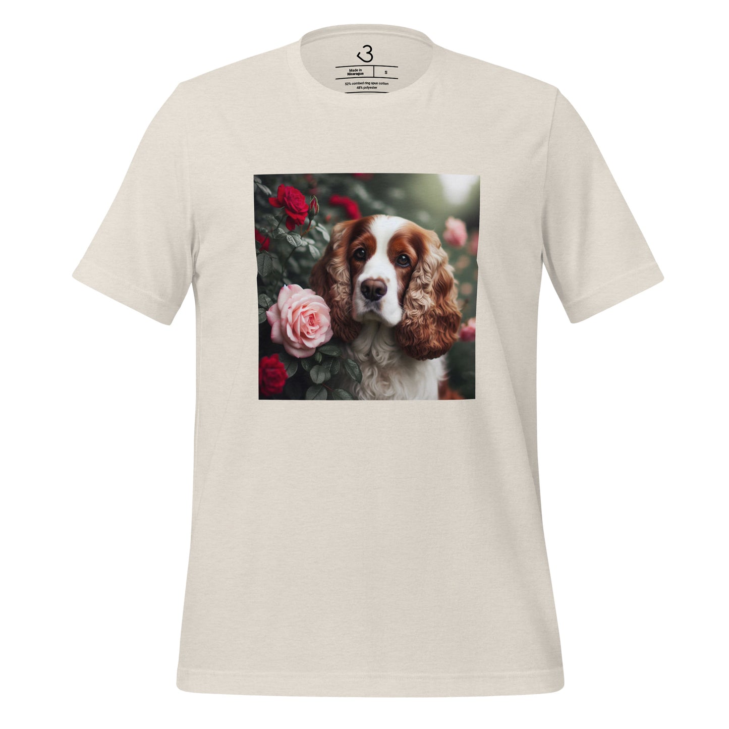 Camiseta cocker rosal